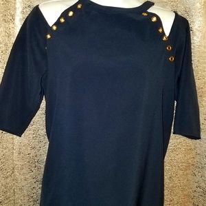 MK Navy Blue Blouse